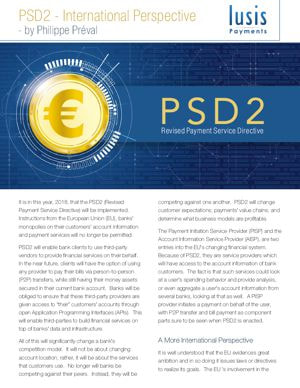PSD2 article by Lusis